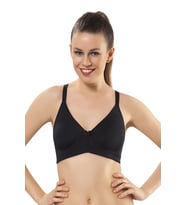 Minimizer Siyah Toparlayıcı Sütyen (Beyaz)