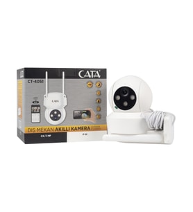 CATA CT - 4051 Gece Görüşlü Akıllı Dış Mekan Kamera
