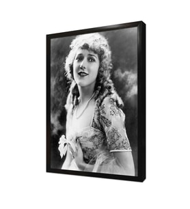 Mary Pickford Çerçeveli Mdf Tablo