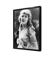 Mary Pickford Çerçeveli Mdf Tablo