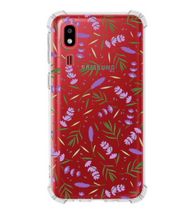 PrintiFy Samsung Galaxy A2 Core Uyumlu Water Color 3 Baskılı Şeffaf Köşe Korumalı Antişok Kılıf