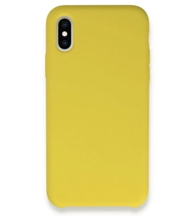 iPhone XS Max Kılıf Lansman Legant Silikon - Sarı