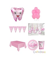 Ilk Dişim Pembe Set