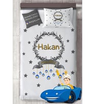 MEKTA HOME İsim Yazdırılabilir Sünnet Yatak Örtüsü Takımı MKT-4044