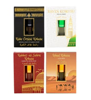 Kabe Örtüsü Kokusu Medine Ravza Kokusu Kubbetül Sahra Kokusu ve Uhud kokusu Alkolsüz Esans 3ml