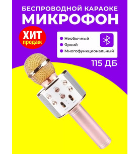 Çocuklar İçin Kablosuz Karaoke Mikrofonu