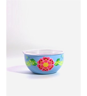 Kapaklı Kase Mavi (16 Cm)