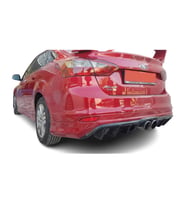 Ford Focus Sedan  (2012-2018) Arka Tampon - Eki (Plastik)