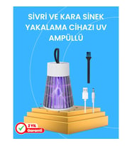 Mey İthalat® Çocuk ve Evcil Hayvan Dostu Sivrisinek Yakalama Lambası