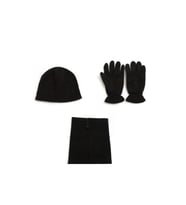 3lü Bere Boyunluk Eldiven Set Kışlık Set Polar (Standart)