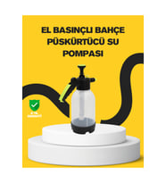 Köpük Püskürtücü 2 Litre Dayanıklı Manuel Basınçlı Yıkama Şişesi