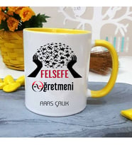 Felsefe Öğretmenine Özel Öğretmenler Günü Hediyesi Kişiye Özel Kupa Bardak
