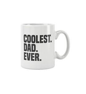Coolest Dad Ever Babalar Günü Doğum Günü Baba Hediye Baskılı Kupa Bardak