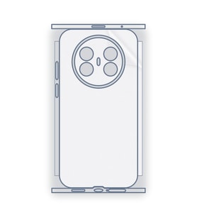 SChitec HUAWEI Mate 70 Air Uyumlu Fullbody Arka Kaplama Hidrojel Koruyucu Film