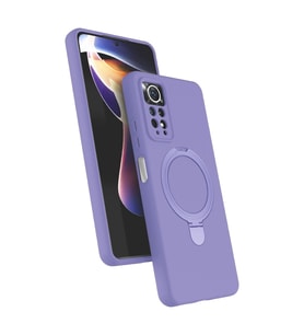 Xiaomi Redmi Note 12 Pro 4g Regal Magsafe Standlı Kapak - Lila