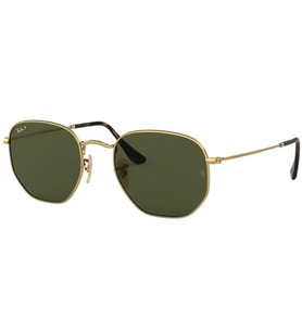 Ray Ban RB3548N 001/58 51 Polarize Unisex Güneş Gözlüğü (Gold)