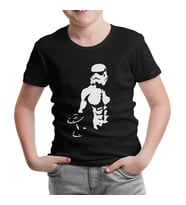 Bodybuilding - Star Wars Siyah Çocuk Tshirt