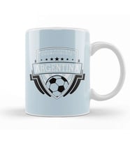 Argentina Shield World Football Championship Kupa Bardak Porselen