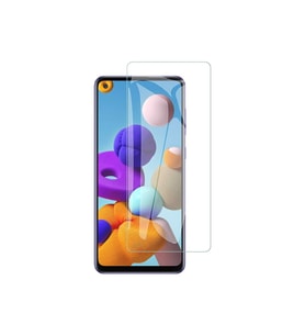 Samsung Galaxy A21 Ekran Koruyucu Yeni Nesil HD Kalite Tempered Glass Cam (Renksiz)