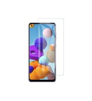 Samsung Galaxy A21 Ekran Koruyucu Yeni Nesil HD Kalite Tempered Glass Cam (Renksiz)