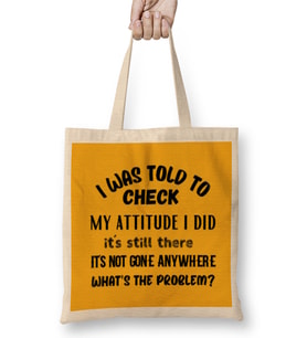 Sarcasm Funny Comment Quotes Gift - Sarcastic Women And Men Humorous Saying Bez Çanta Uzun Saplı