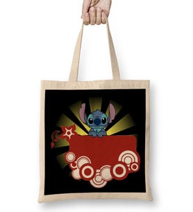Stitch Bez Çanta Uzun Saplı