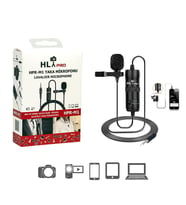 Hlypro HPR-M1 Yaka Mikrofonu (Siyah)