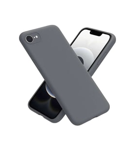iPhone 16E Kılıf First Silikon - Gri