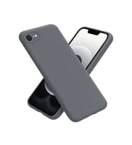 iPhone 16E Kılıf First Silikon - Gri