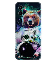 Vivo Y15S Y32 Y33S Y51 Y53S Kılıf Desemli Silikon Astronot Panda 1755