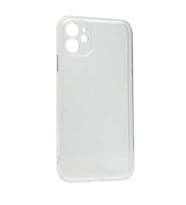 Apple iPhone 11 Kılıf Zore Kamera Korumalı Süper Silikon Kılıf (Renksiz)