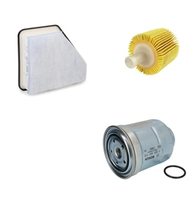 Bosch Filtre Bakım Seti Toyota Verso 2.0 D 4D 2010+ Dizel Hava + Yağ f. + Yakıt Filtre Bosch
