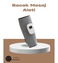 Kablosuz Titreşimli Baldır Masaj Aleti – Isıtmalı, 3 Basınç Ayarlı, Şarjlı ve Taşınabilir