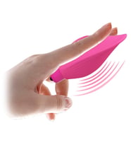 10 Fonksiyonlu Silikon Klitoral Uyarıcı Vibratör - Nicole (Pembe)