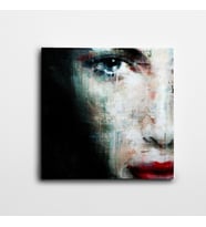 Portre Modern Sanat Kare Kanvas Tablo