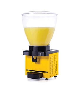 Samixir M40.DY Ayranlık-40 litre soğuk içecek dispenseri-karıştırıcılı-dijital-sarı