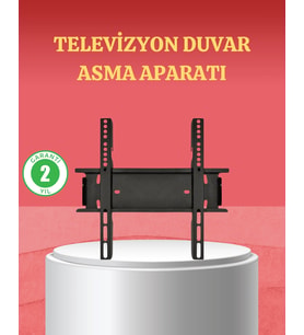 32-42 İnç Tv Askı Atı Kolay Kurulum Düz Ve Kompakt Tasarım