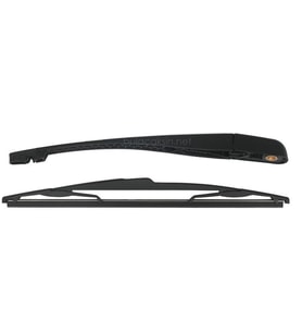 Peugeot 206 1996-2008 Komple Arka Silecek Kolu Ve Süpürgesi