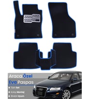 AUDİ A6 (2004-2011) Uyumlu EVA Paspas Tam Set–Araca Özel,Su Geçirmez,Hızlı ve Kolay Montaj