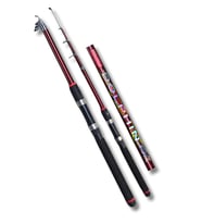 Piranha Dolphin 50-150 Aksiyon Kırmızı 1.65m Fiber Teleskopik Kamış