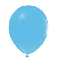 Balon düz 12 inc açık mavi pk:100-