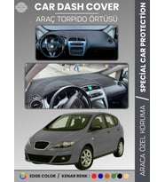 SEAT ALTEA (2010-2015) Torpido Örtüsü Panel Halı Koruma Tam Uyum UV Koruma Hızlı Montaj