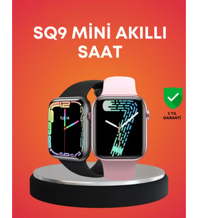 Akıllı Saat Amoled Dokunmatik Ekran Nabız Uyku Adım Takibi