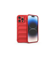 Apple İphone 14 Pro Max Kılıf Optimum Silikon - Kırmızı
