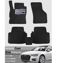 AUDİ A6 SEDAN (2019-2025) Uyumlu EVA Paspas Tam Set–Araca Özel,Su Geçirmez,Kolay Montaj