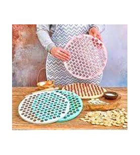 BÜYÜK - 32CM MANTI KALIBI PLASTİK (5343)