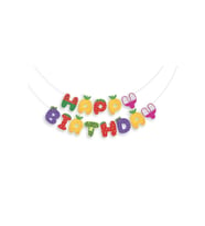 MEYVE TEMALI HAPPY BIRTHDAY BANNER