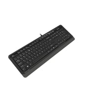 A4 TECH FK10 FN-MULTİMEDYA Q KLAVYE USB GRİ