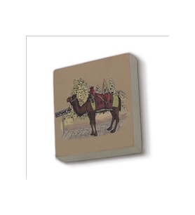 Kapadokya Baskılı Taş Magnet 5X5