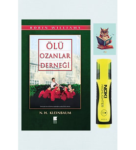 Ölü Ozanlar Derneği - Nancy H. Kleinbaum 9786055261122 - Sarı Fosforlu Kalem - Not Defterli Seti (Renksiz)